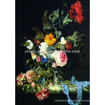 Canvas Figurative Modern Flower Oil Painting